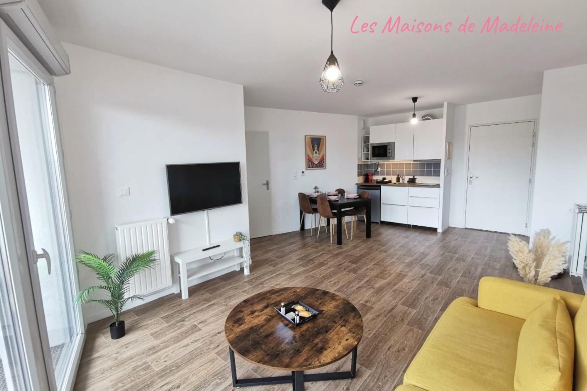Joli Deux Pieces Proche Nantes - Cocon Dore Apartment Vertou